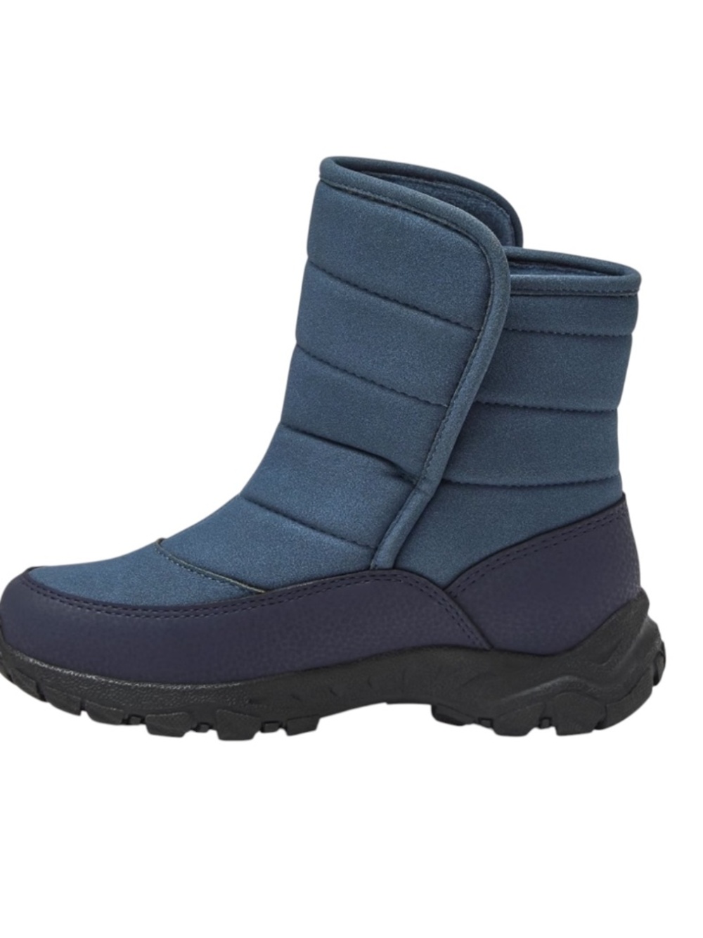 NEW! Lands' End EXPEDITION Warmest Waterproof Kids Snow Boots NAVY 6 Boy/Girl